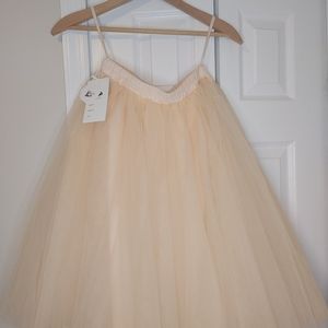 Pink/peach Tulle adult TUTU NWT
